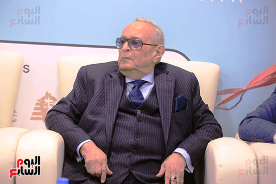 المستشار بهاء أبو شقة خلال حضوره فعاليات النيابة العامة للإصدار الأول لكتاب فن المرافعة