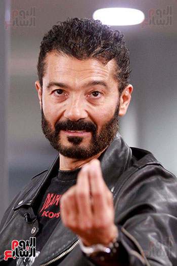 صورة من ندوة الفنان خالد النبوى صورة من ندوة الفنان خالد النبوى