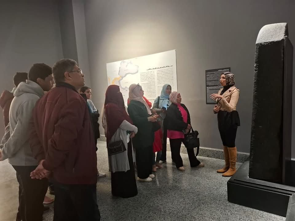 توافد الرحلات على المتحف الرومانى