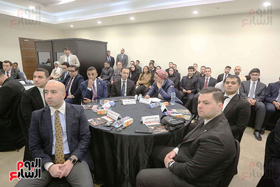 أعضاء من النيابة العامة في فعاليات النيابة العامة للإصدار الأول لكتاب فن المرافعة