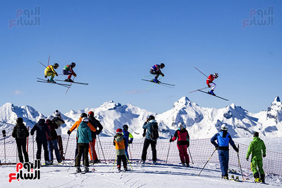 كأس العالم للتزلج على الجليد فى سويسرا كأس العالم للتزلج على الجليد فى سويسرا