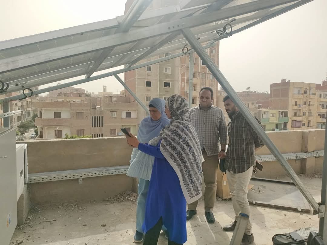 محطة طاقة شمسية بمياه بنى سويف