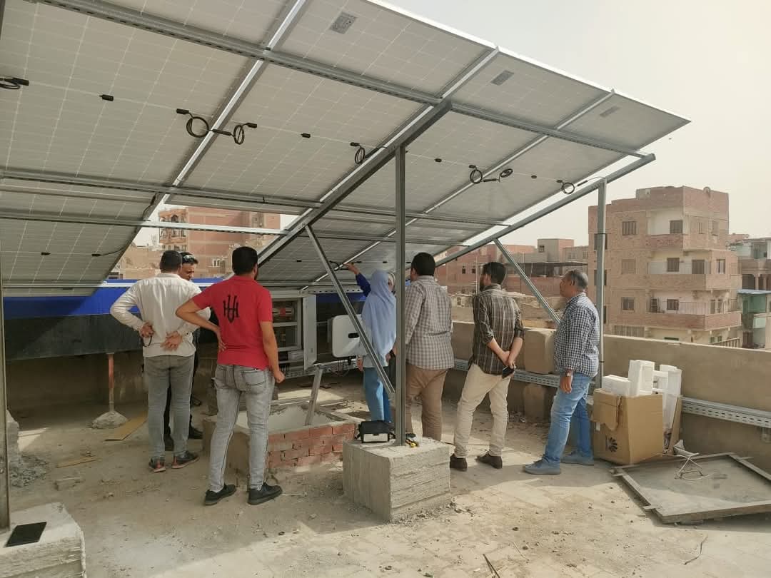 محطة توليد الكهرباء ببنى سويف