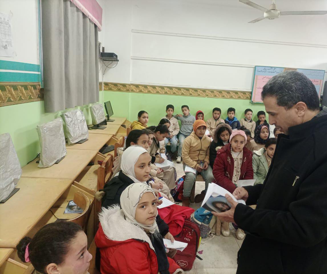 وكيل تعليم كفر الشيخ يتفقد المدارس