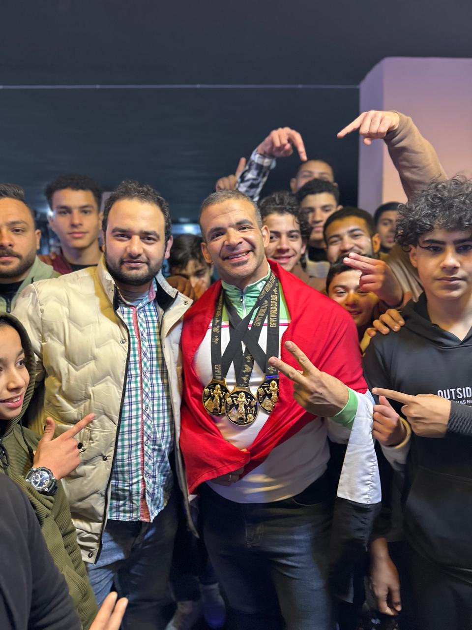 بطل العالم بين أهالي مدينة قلين بكفر الشيخ