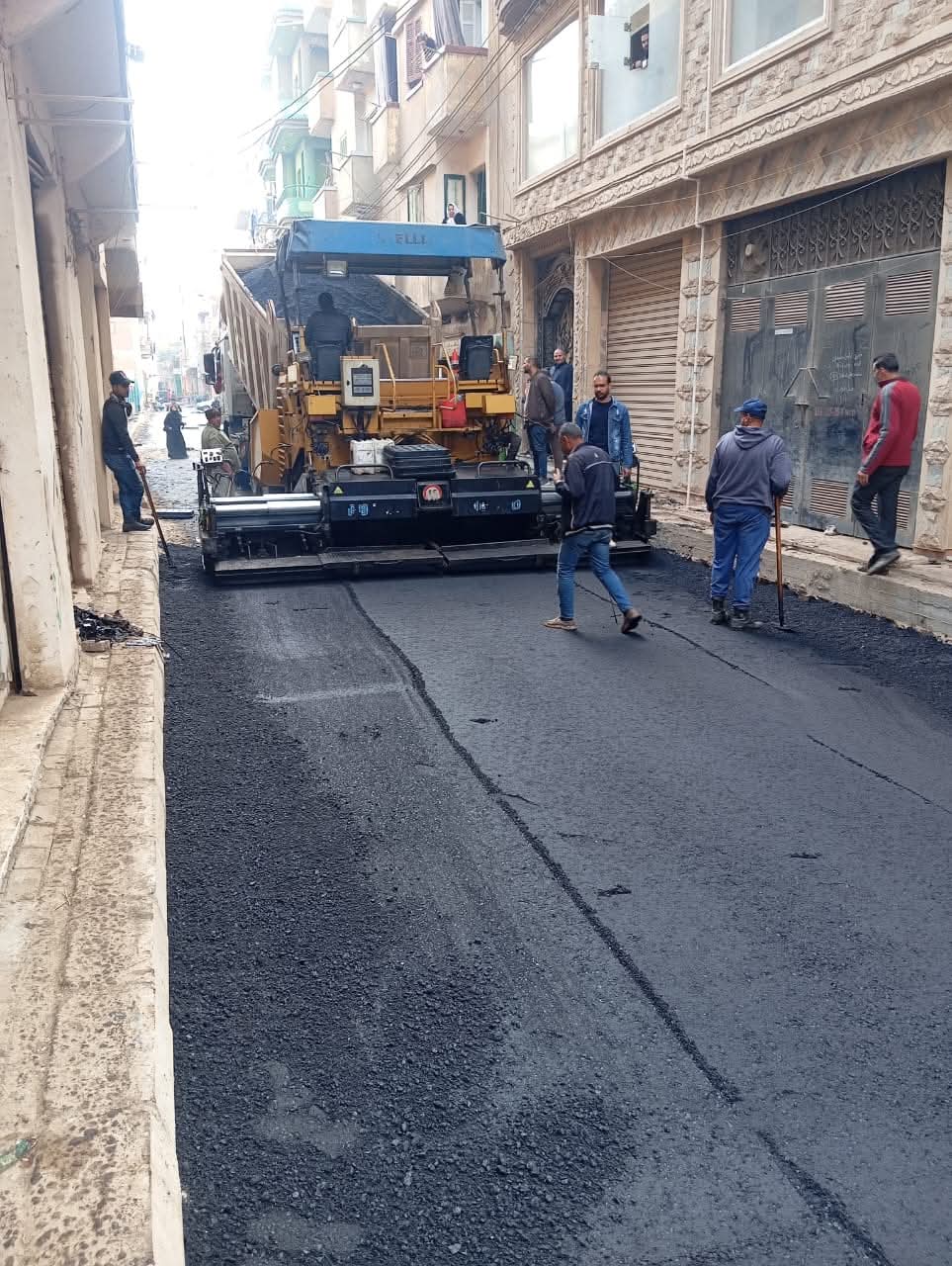 رصف شوارع زفتي الداخلية رصف شوارع زفتي الداخلية