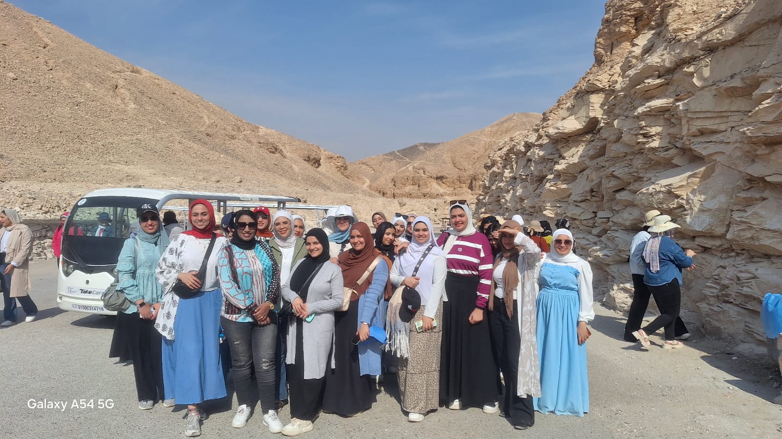جانب من رحلات لطالبات جامعة كفر الشيخ