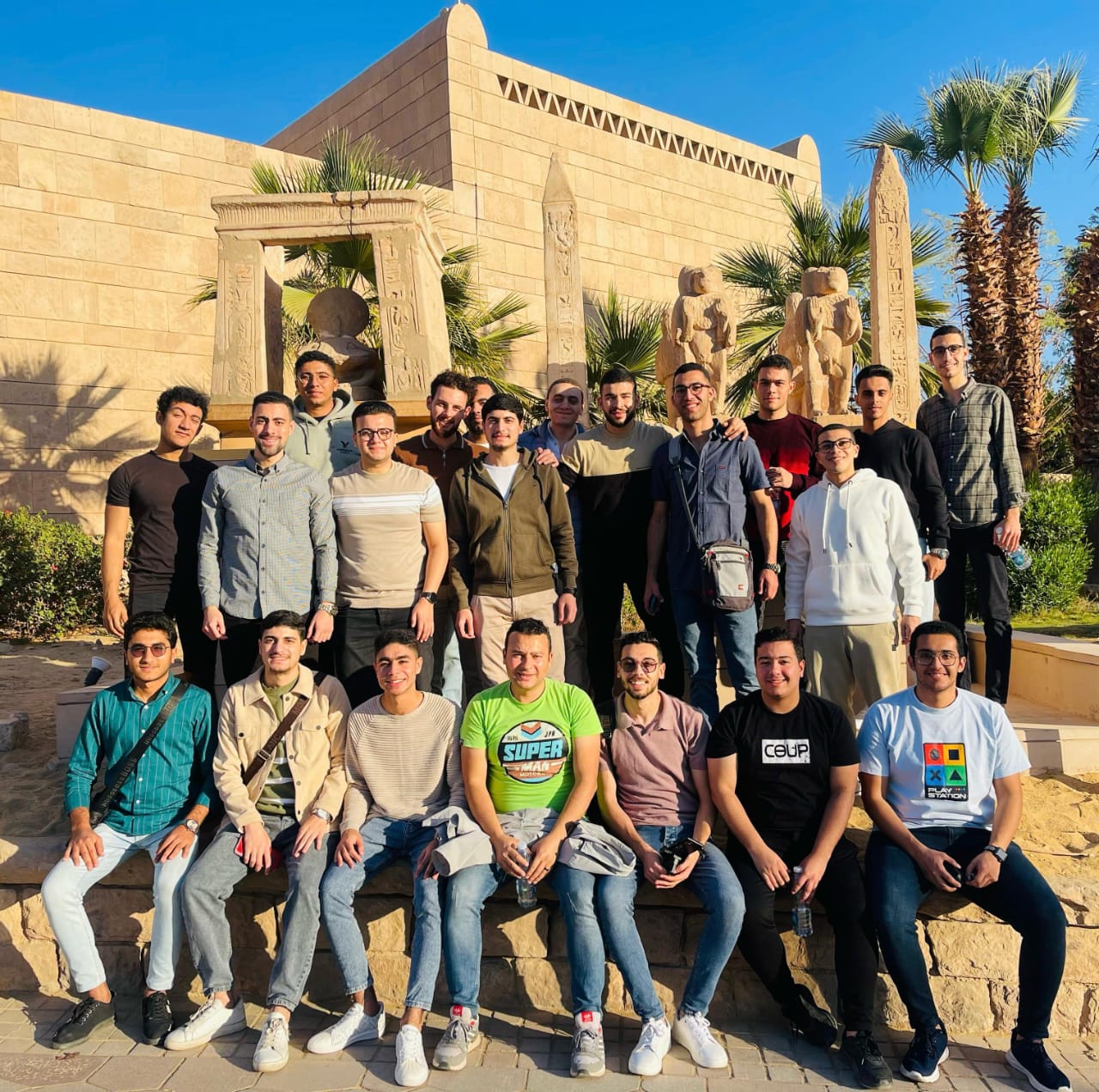 مشاركة الطلاب في الرحلة