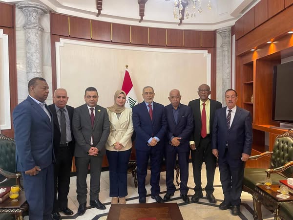 اتحاد العمال يلتقى رئيس البرلمان العراقى
