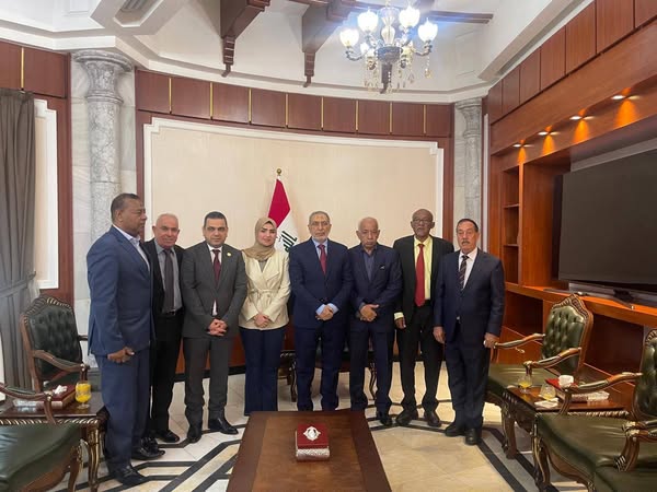 لقاء اتحاد العمال مع رئيس البرلمان العراقى