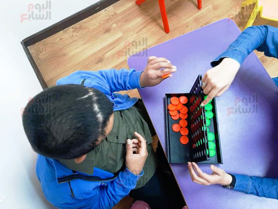 اطفال-التوحد-يتلقون-رعاية-خاصة-بمطروح