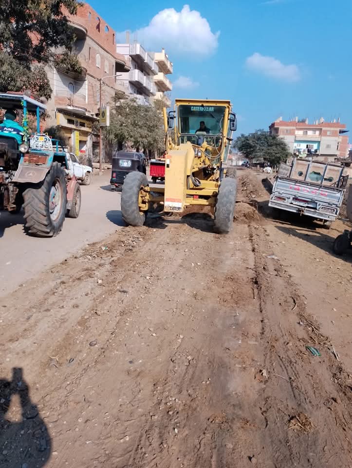 تمهيد وتطوير طريق سنباط شرشابة تمهيد وتطوير طريق سنباط شرشابة