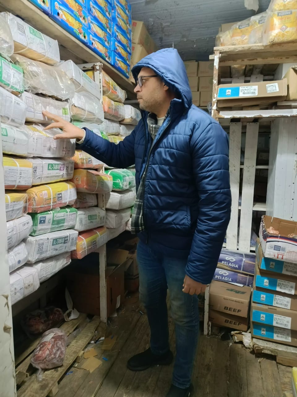جانب من المضبوطات جانب من المضبوطات