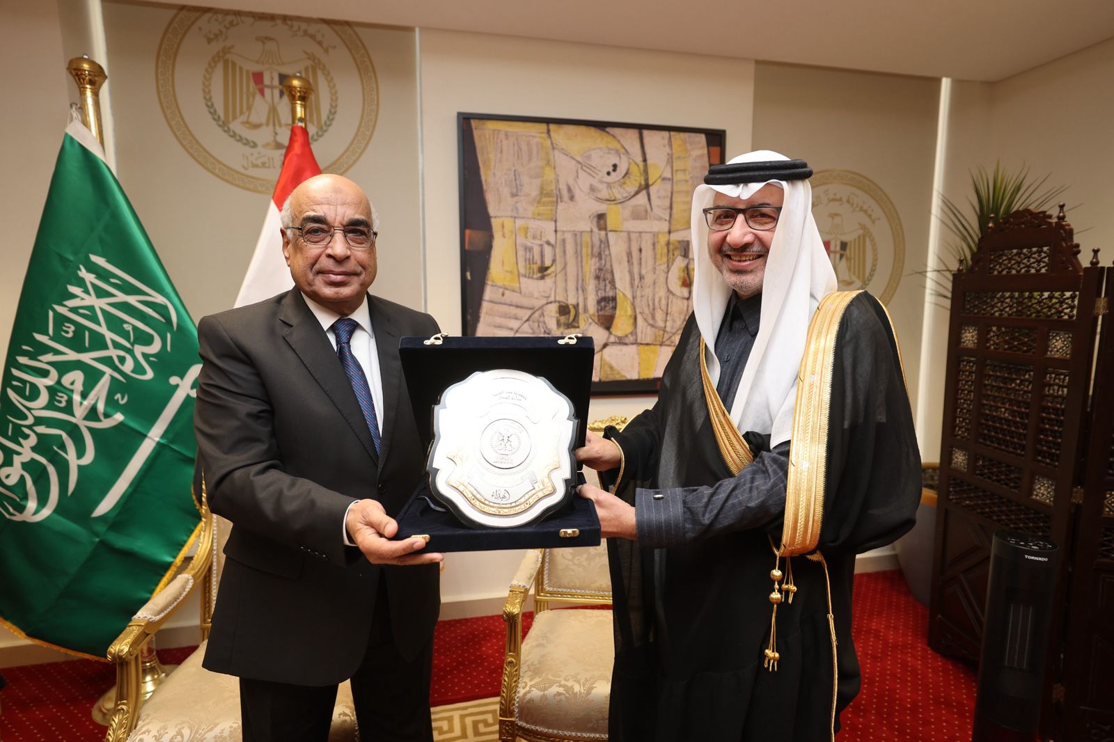 وزير العدل المصرى عدنان فنجرى