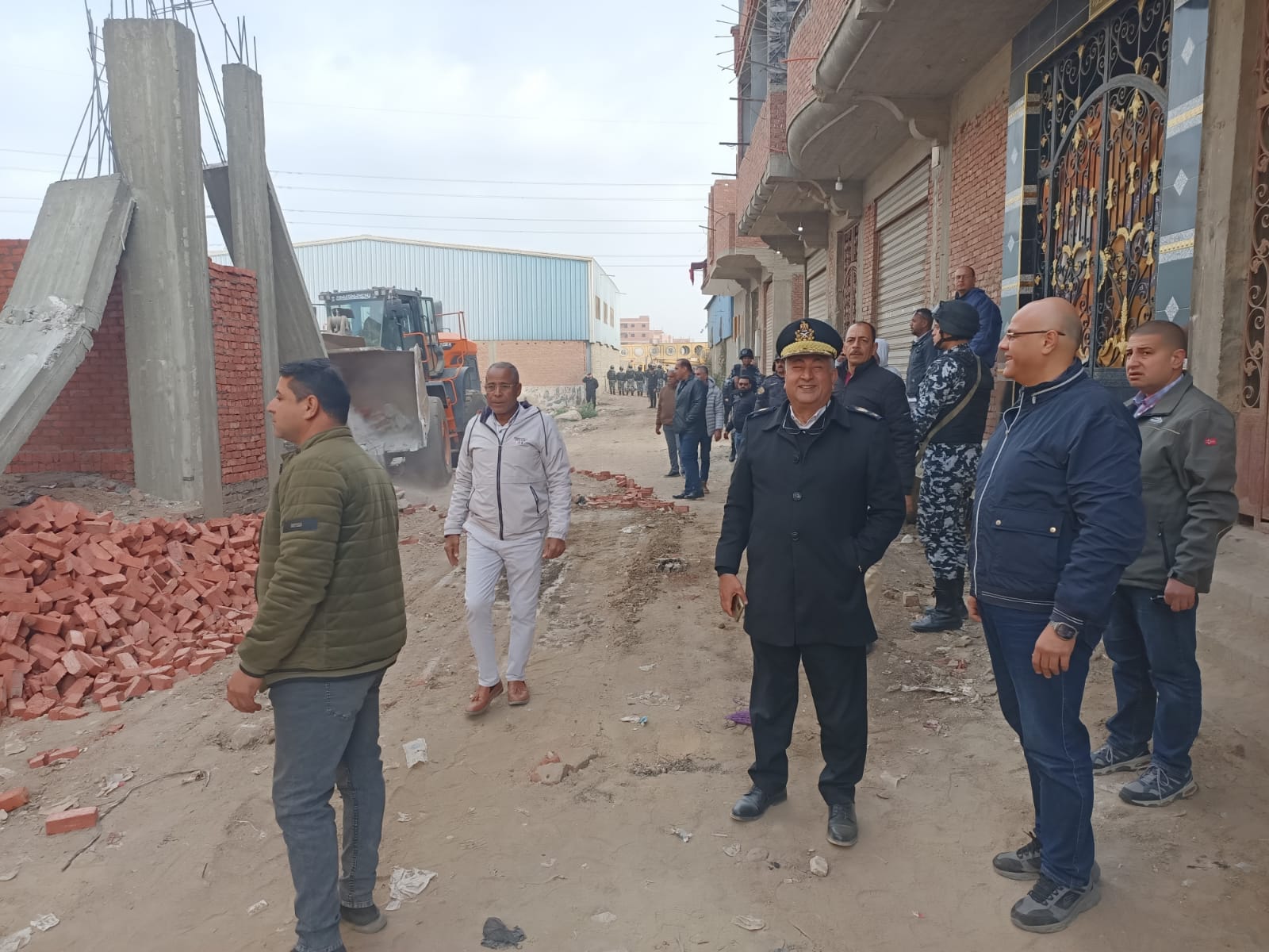 أثناء الحملة بالخانكة