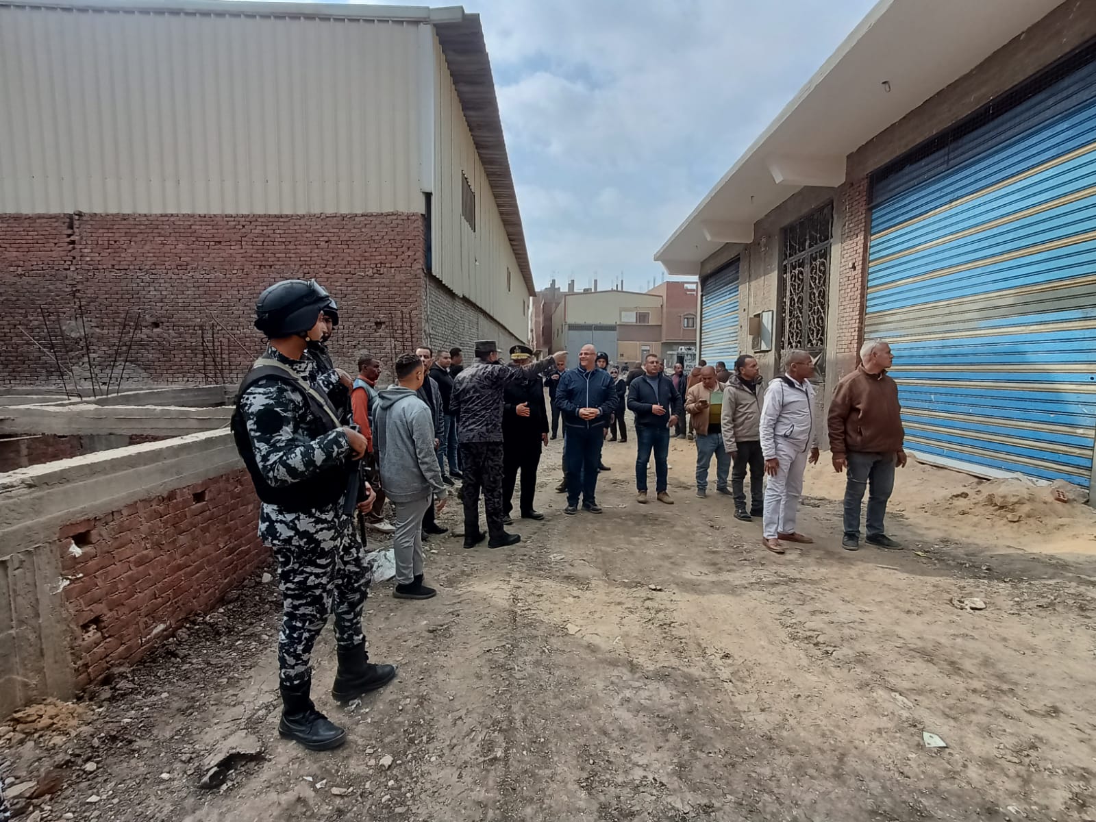 محاغظ القليوبية خلال الحملة