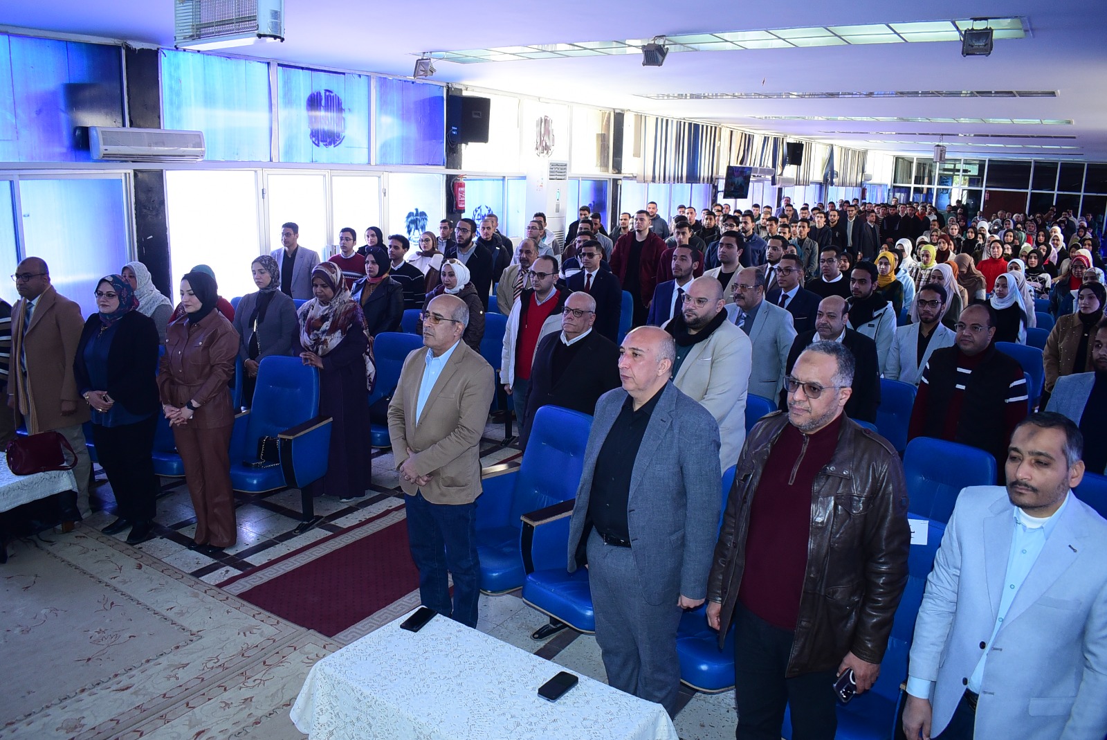 السلام الوطنى والمشاركين السلام الوطنى والمشاركين