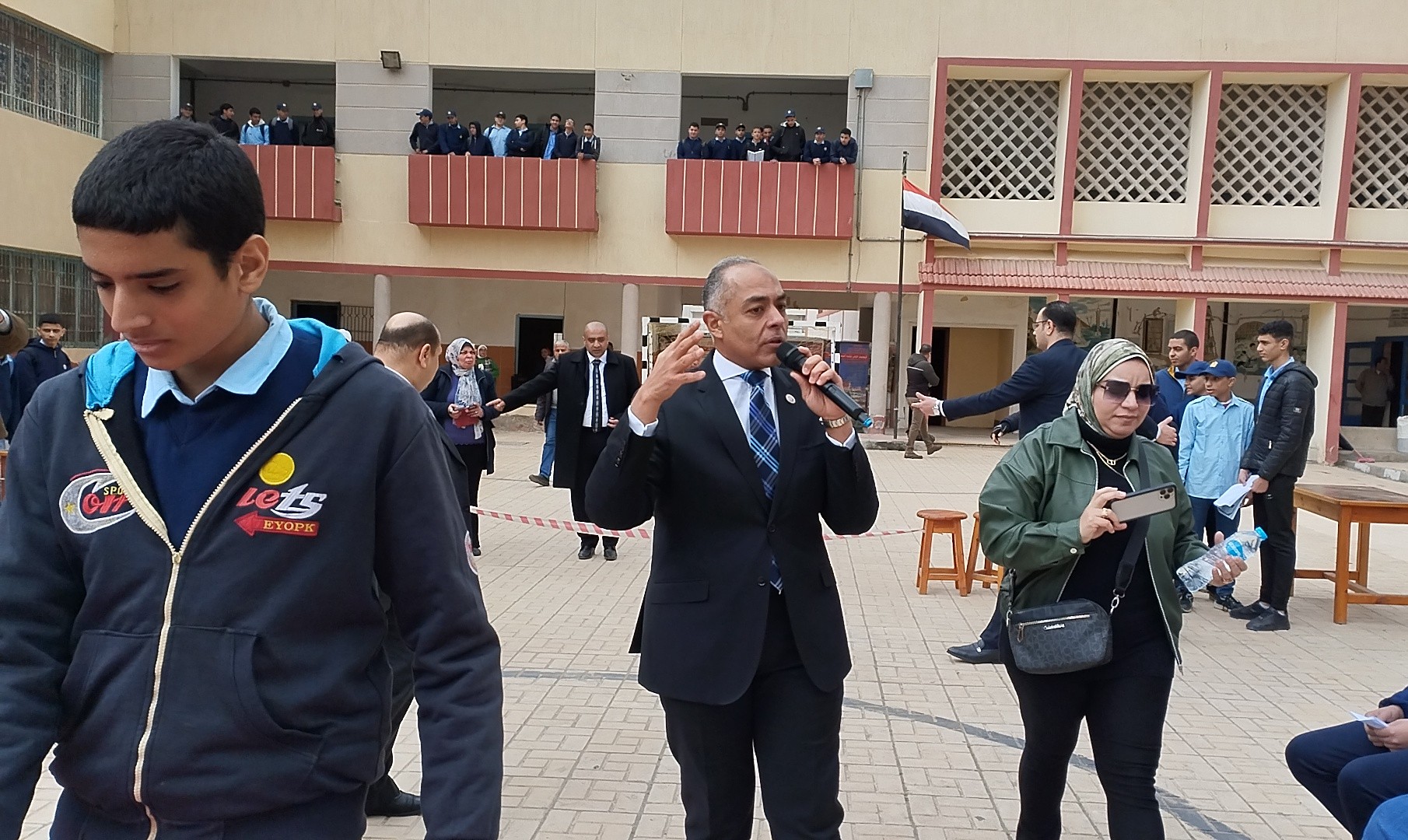 المستشار أحمد بنداري مدير الجهاز. التنفيذي للهيئة الوطنية للانتخابات