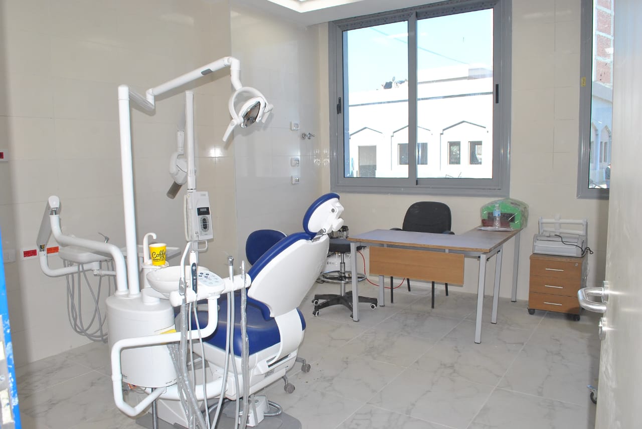 عيادة الأسنان بالمستشفى 