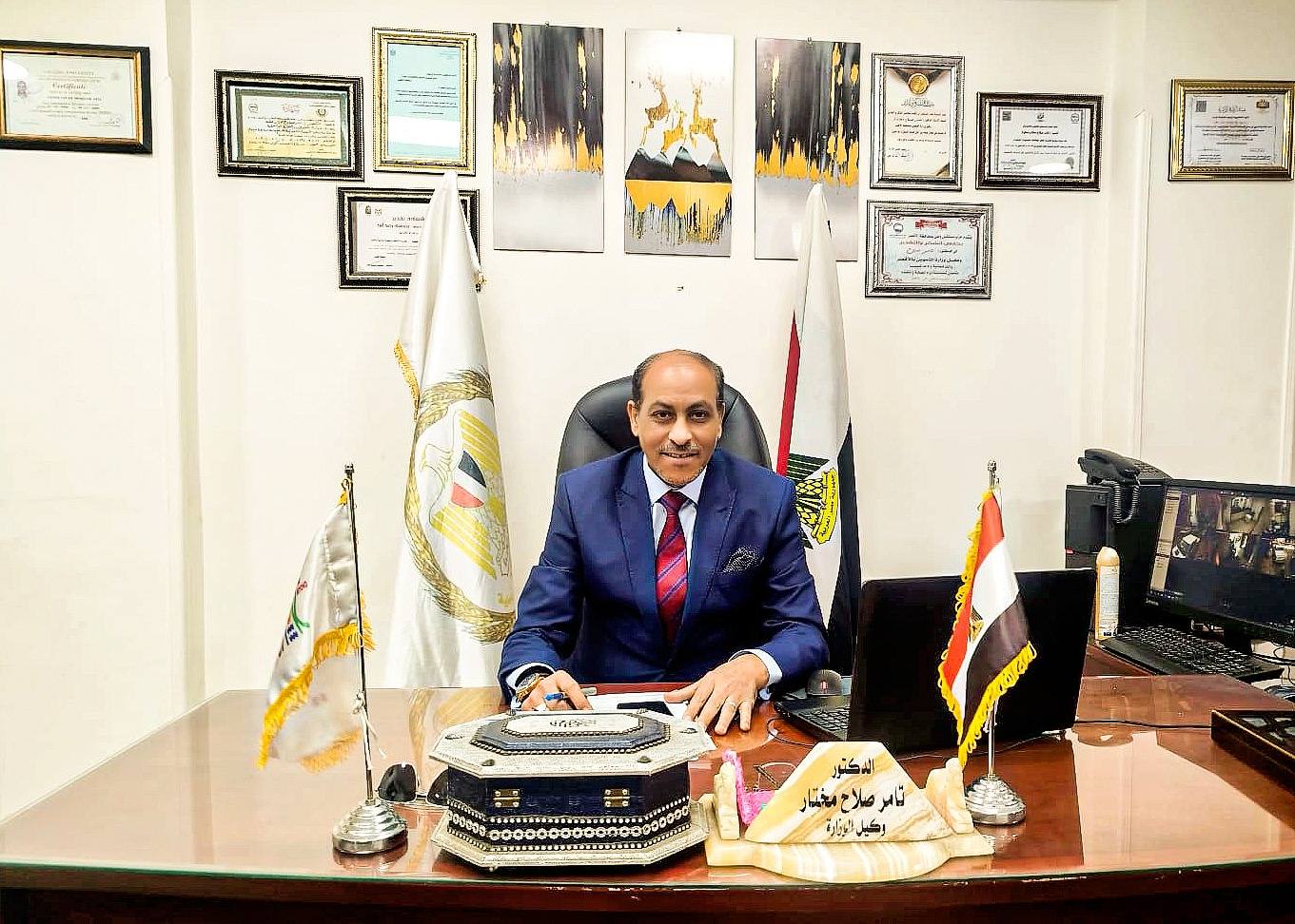 الدكتور تامر صلاح مختار وكيل وزارة التموين بالأقصر الدكتور تامر صلاح مختار وكيل وزارة التموين بالأقصر