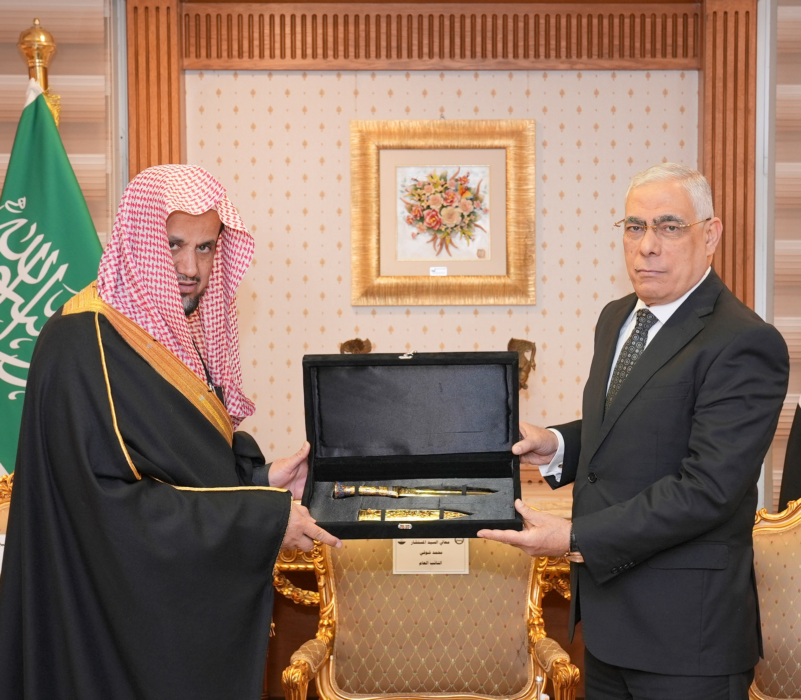 النائب العام يستقبل نظيره السعودي (4)