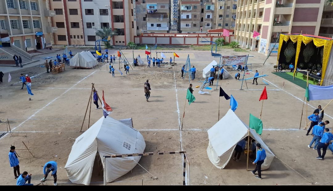 المهرجان الكشفي بكفر الشيخ