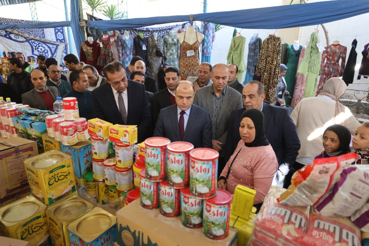 توفير السلع بمعرض أهلا رمضان بفوه