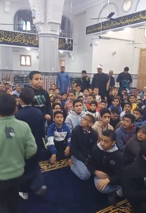 اللقاء التثقيفي للأطفال بمسجد العمري بميت الديبة بقلين 