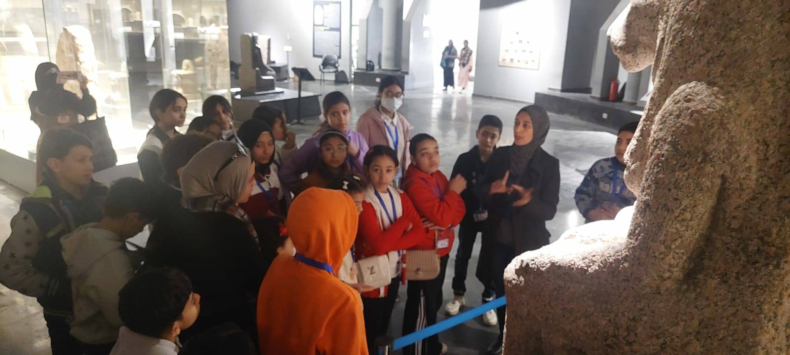 استقبل زيارات لطلاب المدارس بمتحف كفر الشيخ