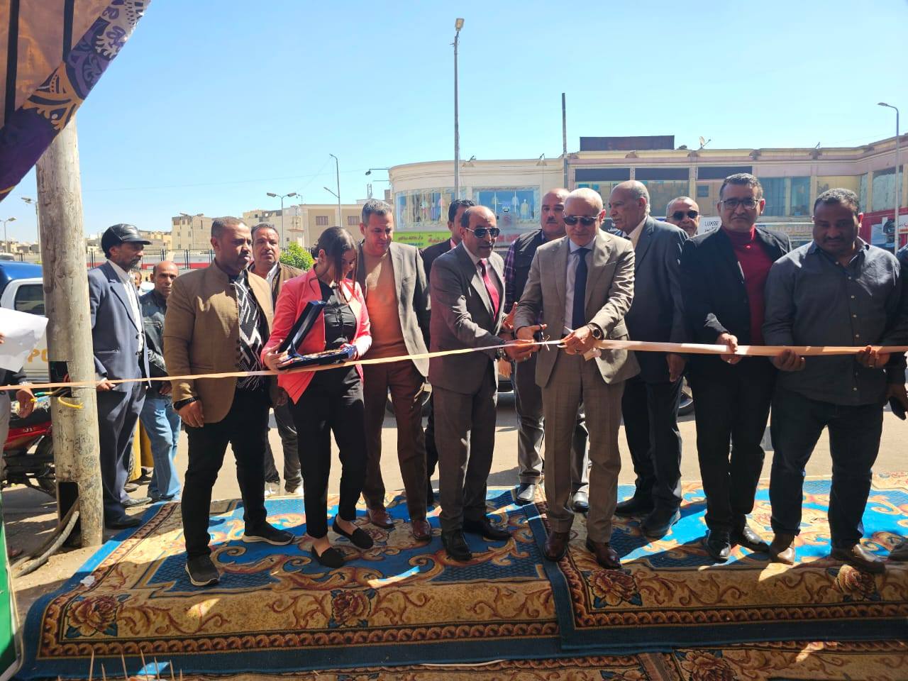 فرحة افتتاح أول معارض أهلاً رمضان بالأقصر