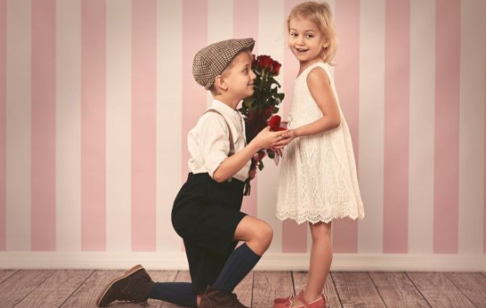 الحب عند لاطفال