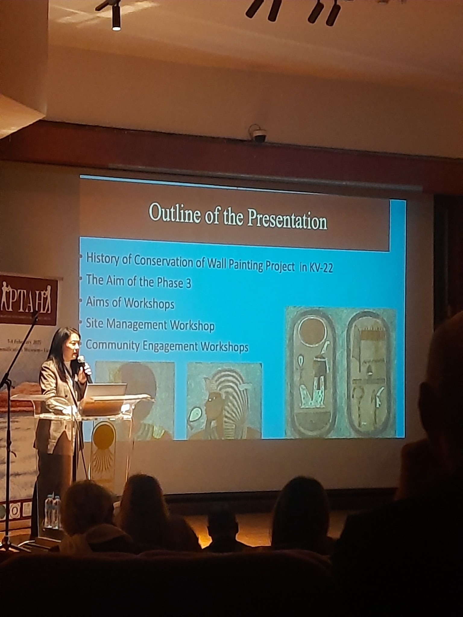 أعمال مؤتمر للمركز الفرنسي لعرض أنشطة الحفاظ على التراث والترميم في مصر أعمال مؤتمر للمركز الفرنسي لعرض أنشطة الحفاظ على التراث والترميم في مصر