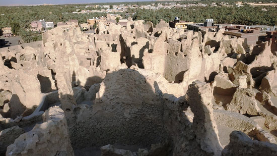 اطلال-مدينة-شالي-في-سيوة اطلال-مدينة-شالي-في-سيوة