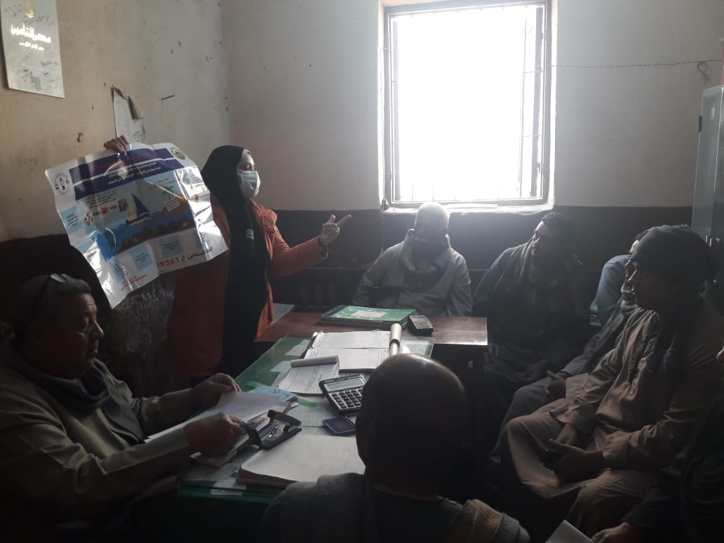 الطب البيطرى بالأقصر ينظمون ندوات للتوعية بالجلد العقدي وجدري الأغنام الطب البيطرى بالأقصر ينظمون ندوات للتوعية بالجلد العقدي وجدري الأغنام