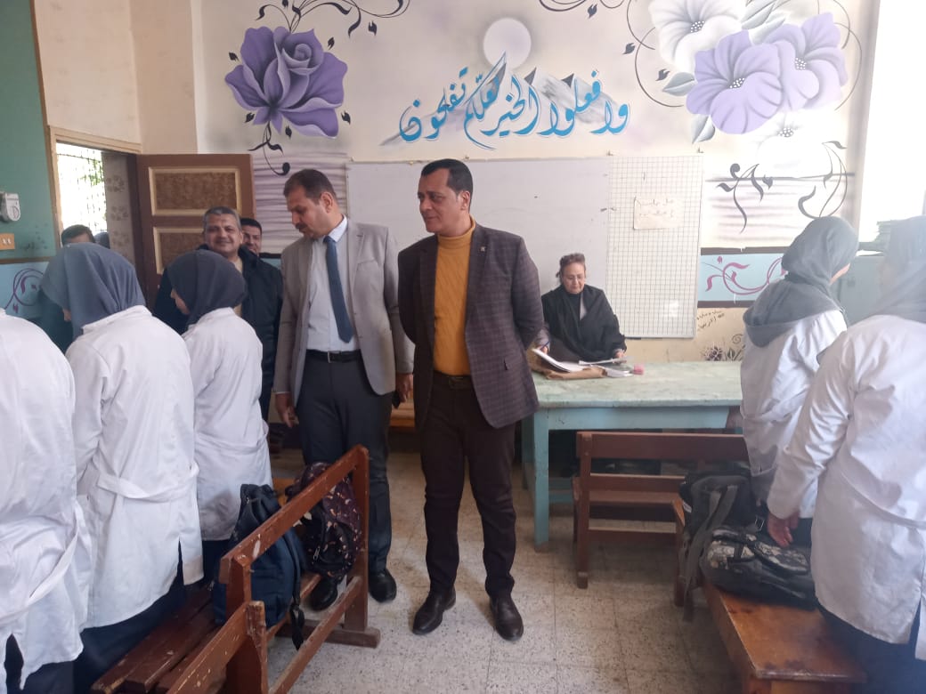 متابعة من وكيل وزارة التربية والتعليم 