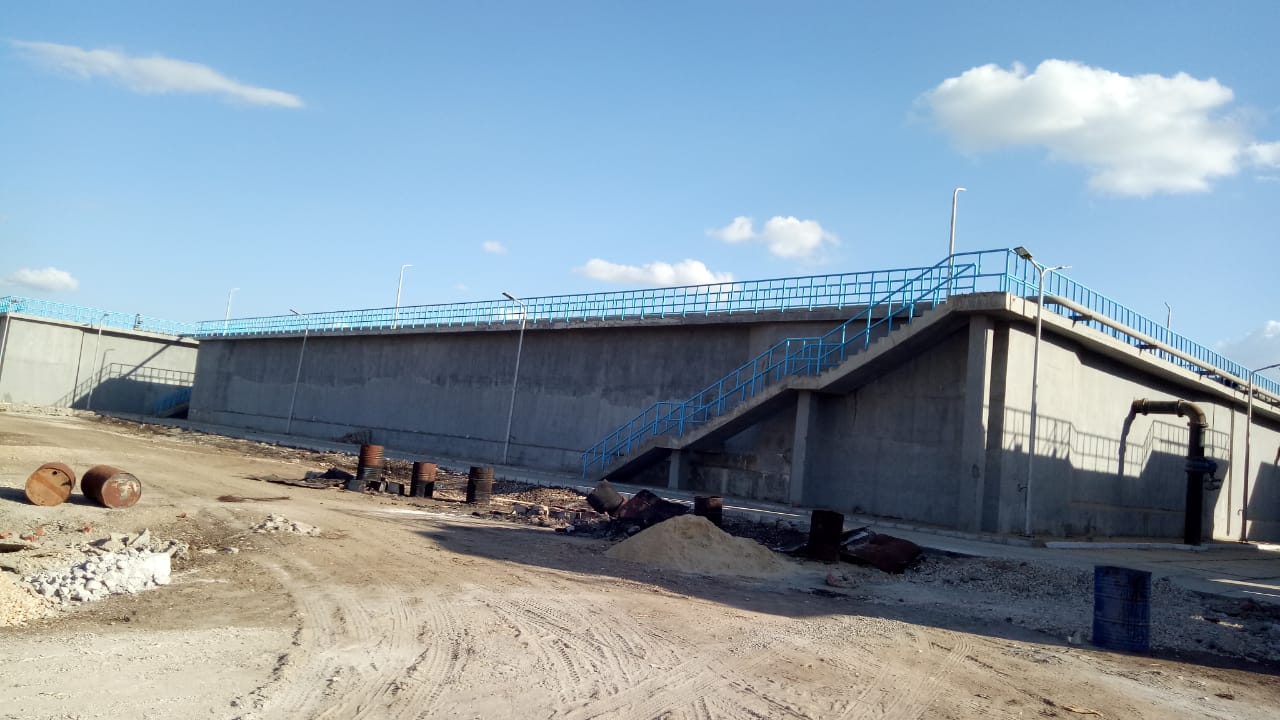 محطة المعالجة من الداخل محطة المعالجة من الداخل