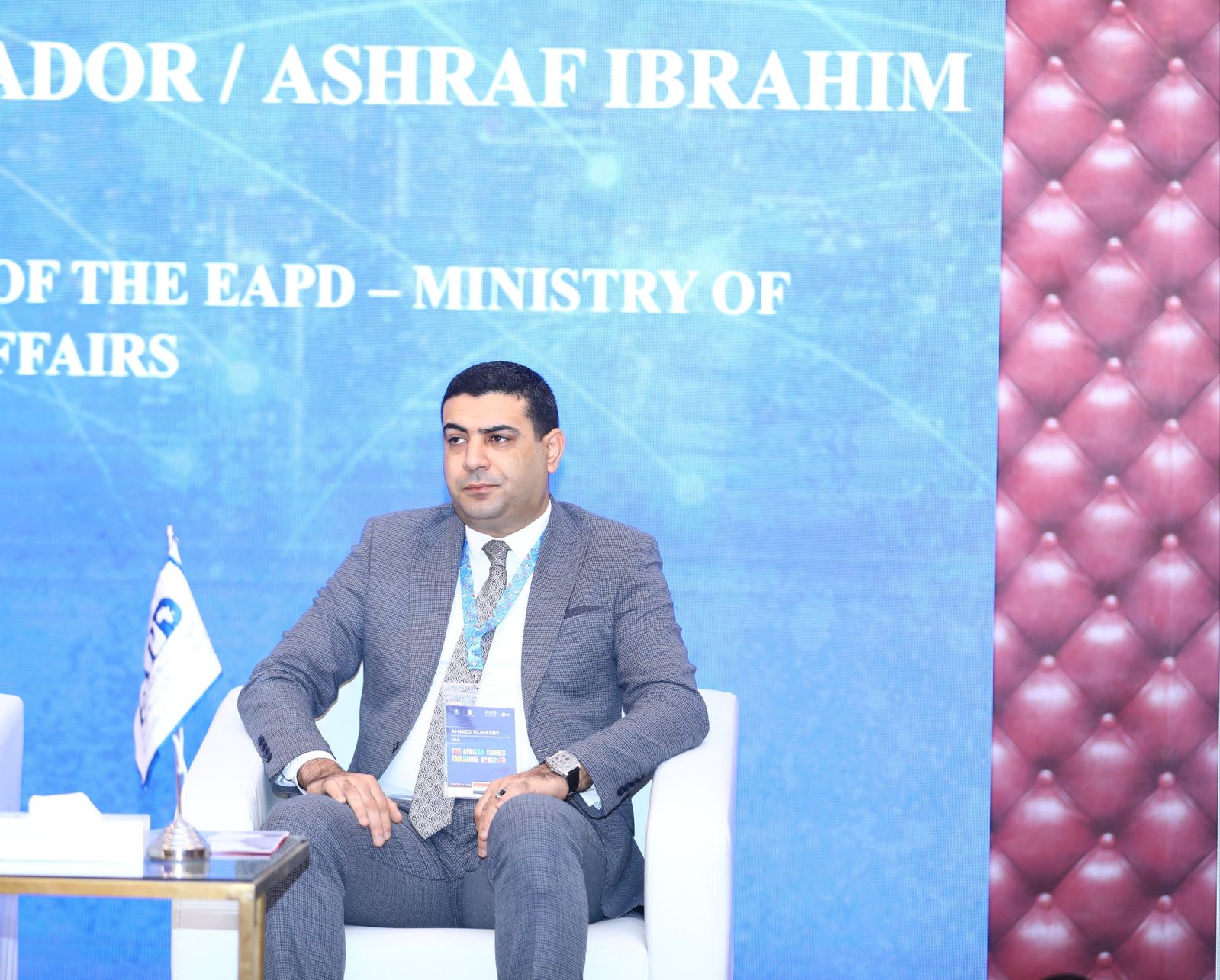 المهندس أحمد المصري مسئول الحلول الفنية والعلاقات الحكومية في الشبكة الوطنية للطوارئ والسلامة العامة