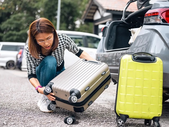 تلف الحقيبة تلف الحقيبة