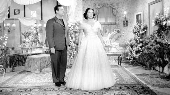 ليلى مراد وأنور وجدى في فيلم حبيب الروح ليلى مراد وأنور وجدى في فيلم حبيب الروح