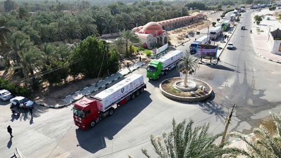 أهالى الوادى الجديد يدعمون الأشقاء بغزة (28)
