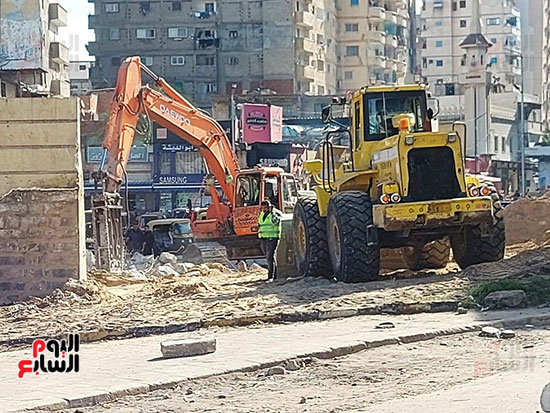 البدء-فى-هدم-جسم-الكوبرى-