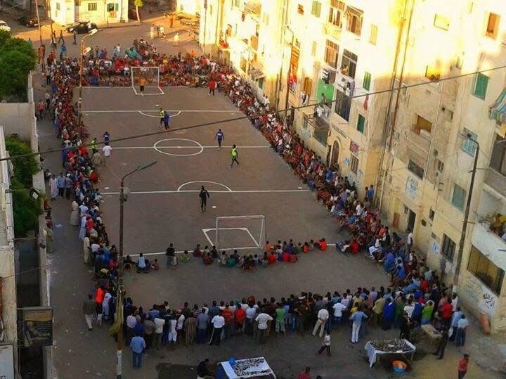 اقدم ساحة بالإسكندرية لدورى كرة القدم الرمضانية