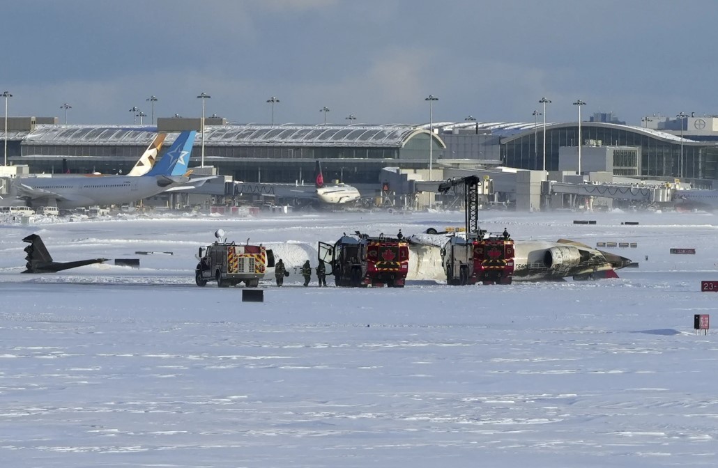 انقلاب طائرة