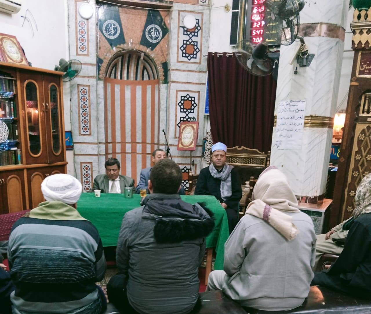 مشاركة رواد المساجد مشاركة رواد المساجد