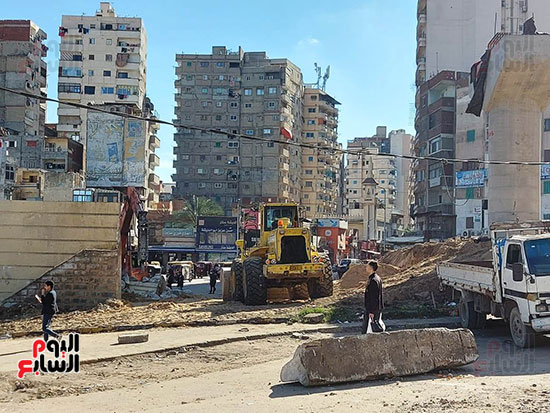 أعمال-هدم-كوبرى-المندرة-