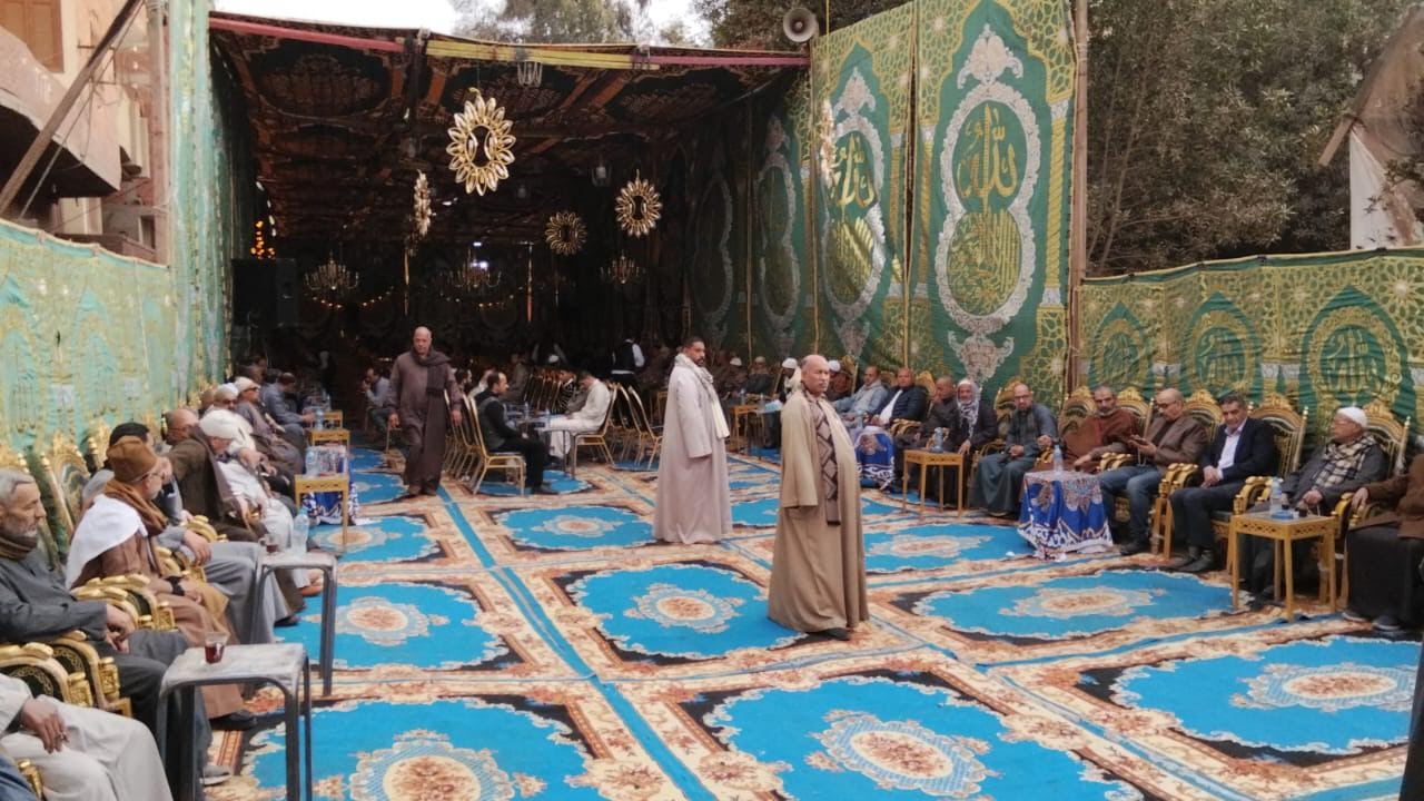 جانب من عزاء مستشار محافظ جنوب سيناء