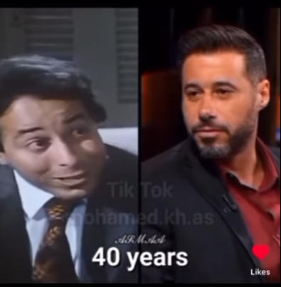 احمد السعدني ووالده