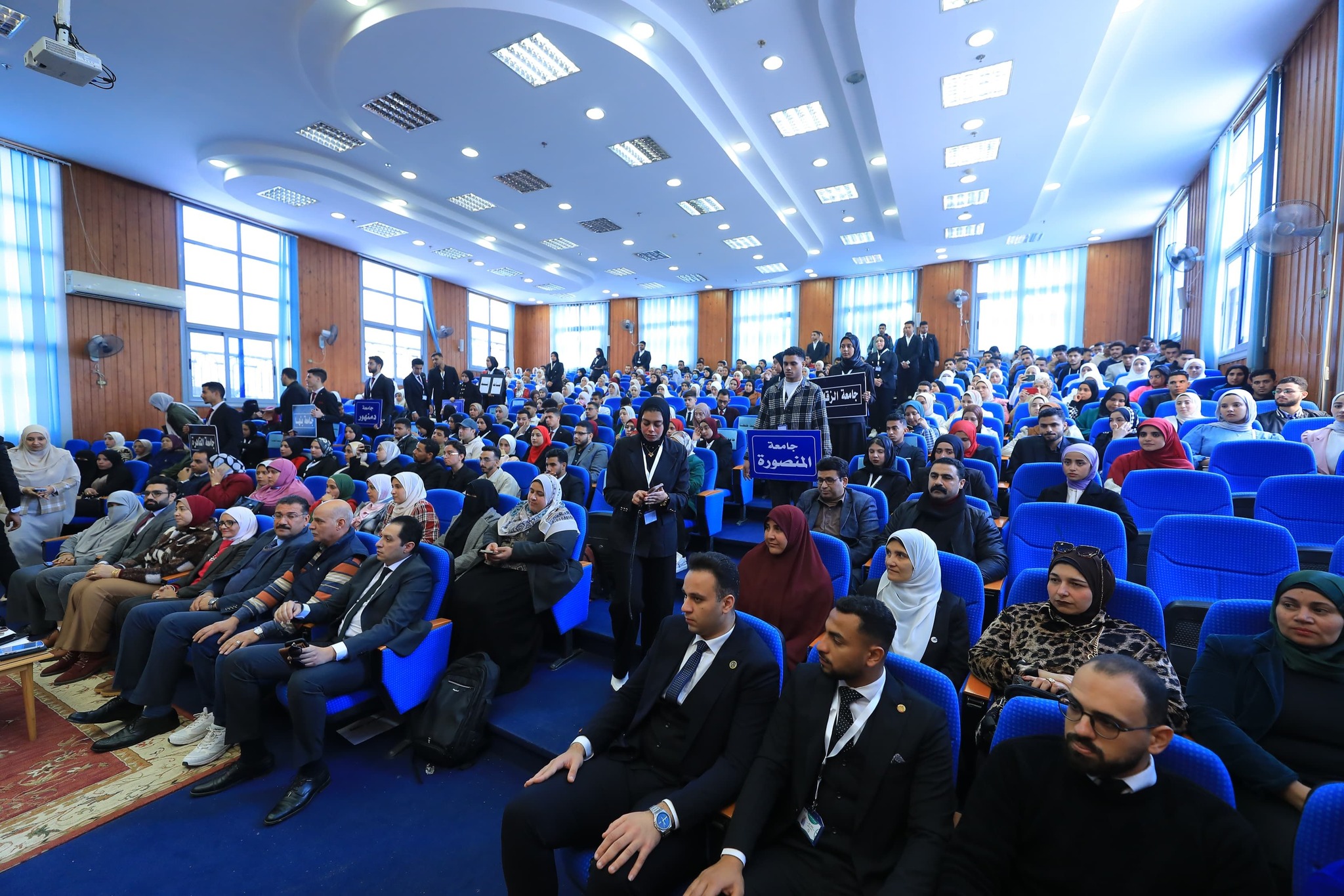 الحضور من 15 كلية تمريض على مستوى الجامعات المصرية