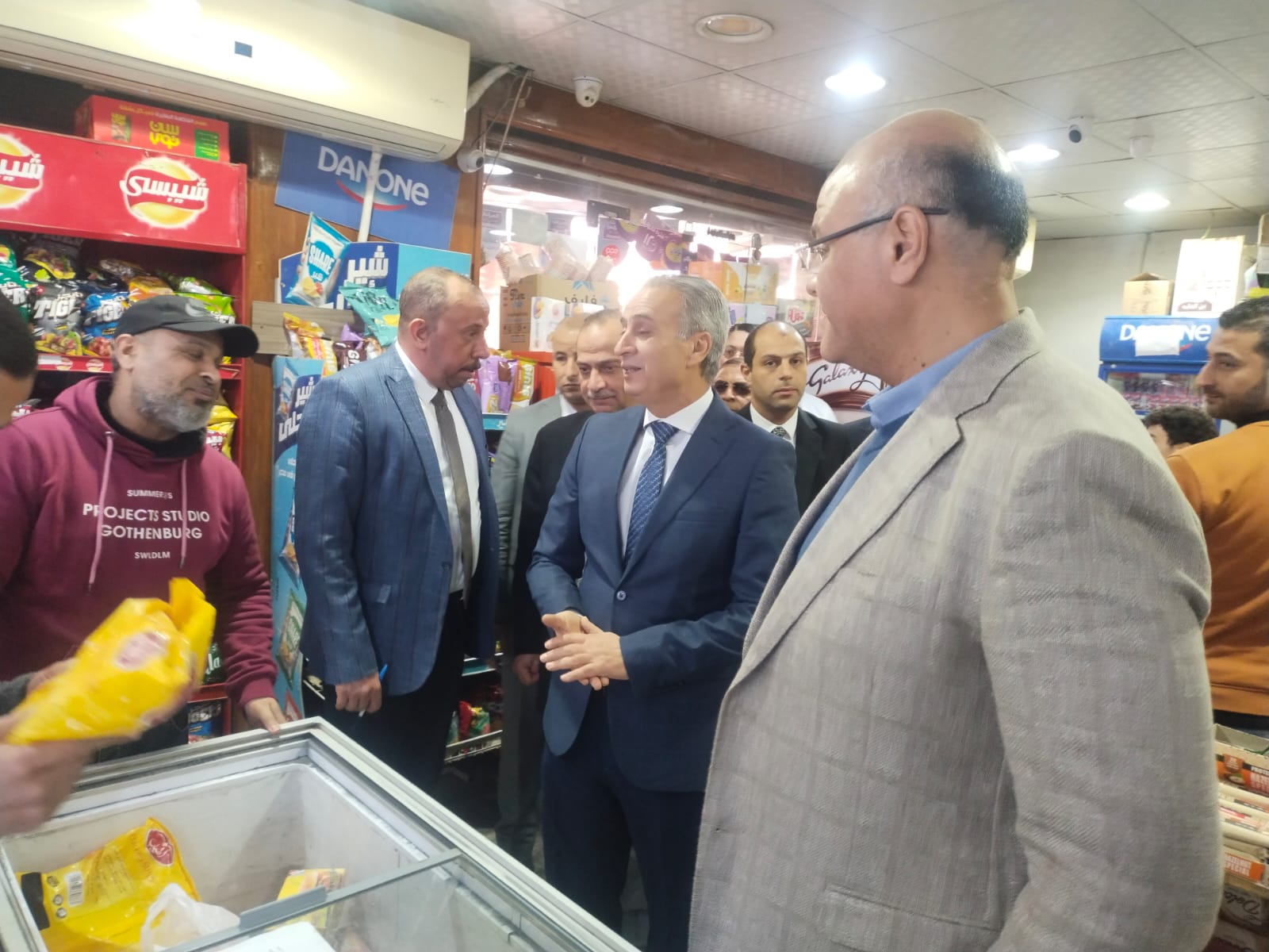 خلال الحملة بالسلاسل التجارية