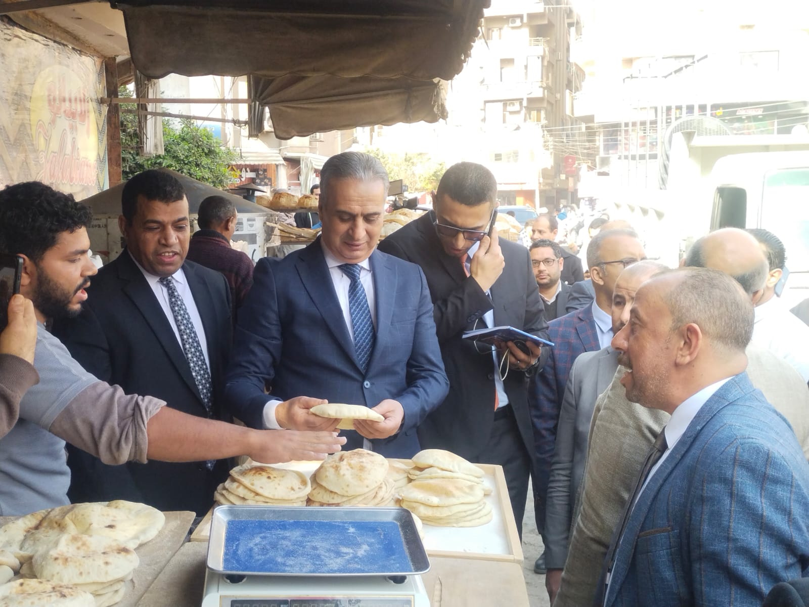 مراعة وزن الخبز